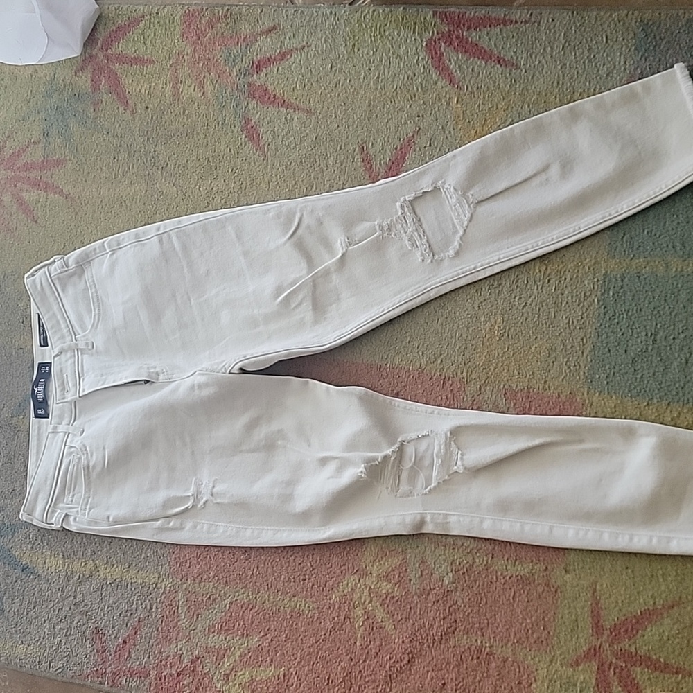 White jeans